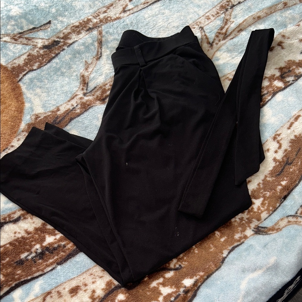 Express Black Wide Leg Women's Pants